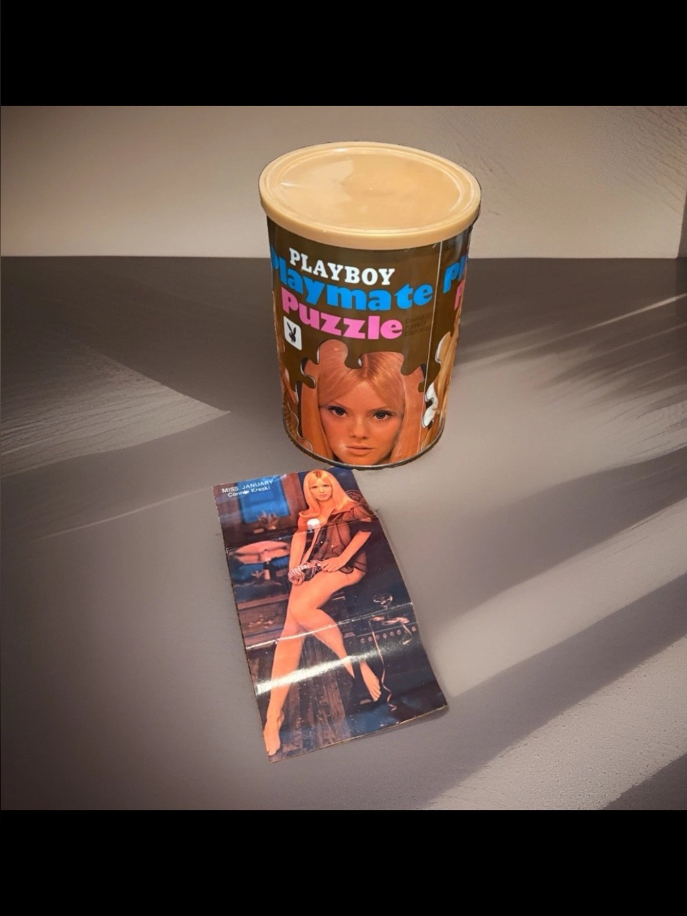 1969 Playboy Playmate Puzzle (Series 1, Code 1320) featuring Connie Kreski
